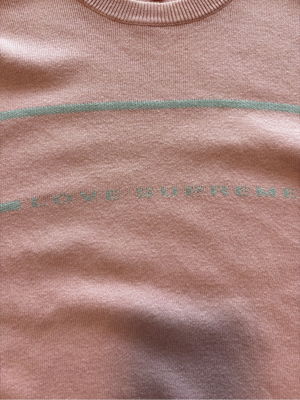 "Love Supreme" Supreme Knit Sweater - Medium - Picture 6 of 9
